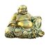 Lachende Buddha Statue für Wohnkultur - Gold Antik Stil Buddah Statut - Glückliche Buddha Statuen für Reichtum, Fülle - Lächelnde, sitzende Buddha-Skulptur - Großer Bauch Golden Buddha Statue