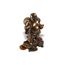 lachineuse - Feng Shui lachende Buddha-Statue - 13 cm bronzefarben - Zen und Glücksdekoration - Chinesisches Dekoobjekt für den Innenbereich - Geschenkidee China Asien Viel Glück