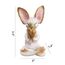 JARPSIRY QIANSHENG Set von 3 Weisen Sphynx Katzenstatue See Hear Speak No Evil Zen Meditation Yoga Katzen Figur Buddha Katzen Skulpturen 3,3" hohe Regalsitter