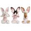 JARPSIRY QIANSHENG Set von 3 Weisen Sphynx Katzenstatue See Hear Speak No Evil Zen Meditation Yoga Katzen Figur Buddha Katzen Skulpturen 3,3" hohe Regalsitter