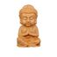 DMtse Buddha-Statue, handgeschnitzt, Naturholz, religiöse, buddhistische Buddha-Skulptur