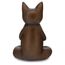 Buddha Groove Meditierende Namaste Katze Zen betende Statue, mehrere Farben (Antike Bronze)
