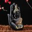 Buddha-Statue, Buddha, sitzend in der Hand, meditierender thailändischer Buddha, Heimdekoration, Buddha-Statue, geeignet für Flur, Schlafzimmer, Wohnzimmer und andere Orte