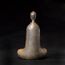 Daisylily Buddha-Statue, Gesichtslose Buddha-Statue, massives Gusseisen, Indoor/Outdoor, Zen-Dekor für Meditation und spirituellen Raum