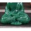 Seyee-bro Meditative sitzende Buddha-Statue – thailändische sitzende Buddha-Figur – Synthetische Jade-Buddha-Skulptur für Zuhause und Außendekoration