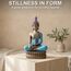 25DOL Buddha-Statuen für Zuhause 31,8 cm Buddha-Statue (Der Moment der Erleuchtung) Sammlerstücke und Figuren, Meditationsdekoration, spirituelle Wohnzimmer-Dekoration, Yoga-Zen-Dekor, hinduistisches