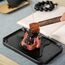EVECILOO Maitreya-Statue aus Ton, lachender Buddha – Happy Baby Buddha Mönch Figur für Büro, Schreibtisch, Mini-Statue, Tee-Ornamente, Heimdekoration (Stil B)