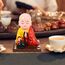 FAVOMOTO Kleiner Mönch Figur Solar Kopf Spielzeug Lustiges Auto Schütteln Kopf Spielzeug Chinesischer kleiner Buddha Mönch Statue Auto Armaturenbrett Ornament Home Dekorationen