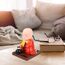 FAVOMOTO Kleiner Mönch Figur Solar Kopf Spielzeug Lustiges Auto Schütteln Kopf Spielzeug Chinesischer kleiner Buddha Mönch Statue Auto Armaturenbrett Ornament Home Dekorationen