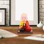 FAVOMOTO Kleiner Mönch Figur Solar Kopf Spielzeug Lustiges Auto Schütteln Kopf Spielzeug Chinesischer kleiner Buddha Mönch Statue Auto Armaturenbrett Ornament Home Dekorationen