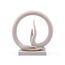 Carefree Fish Buddha-Handstatue, Wüstensandstein, Yoga-Dekoration, The Art of Minimalism, wertvolle Kollektion (massiv, 3 kg)
