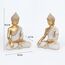 Suoedd Goldene Buddha-Statue, 26,7 cm – großer Indoor-Buddha für Heimdekoration, Zen, Wohnzimmer und Meditation