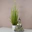 INtrenDU Buddha Figur groß 40cm meditierend Buddhismus Dekoration für die Wohnung