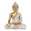 Suoedd Goldene Buddha-Statue, 26,7 cm – großer Indoor-Buddha für Heimdekoration, Zen, Wohnzimmer und Meditation