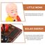 FAVOMOTO Kleiner Mönch Figur Solar Kopf Spielzeug Lustiges Auto Schütteln Kopf Spielzeug Chinesischer kleiner Buddha Mönch Statue Auto Armaturenbrett Ornament Home Dekorationen