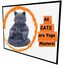 RK Collections Buddha-Katzenstatue in meditierender Katzenfigur-Pose für Zen-Katzen-Gedenkstätte oder spirituelles Dekor. Dhyana Mudra Pose Yoga. Meditierendes Kätzchen.