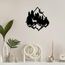 CREATCABIN Vögel Auf AST,Metall-Wandkunst,Dekor,Skulptur,Hängende Dekoration,Schild,4 Vögel,Eisen-Wandkunst,Schwarz,Rustikale Dekoration,Ornament,Wand Für Garten,Innen Außenbereich,Wohnzimmer,30x10cm