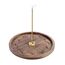 Räucherstäbchen Halter,Lotus Räuchergefäß aus Holz,Handgefertigter Räucherstäbchenhalter,Hölzerner Weihrauchbrenner,Räucherstäbchenhalter Aromatherapie-Ornamente für zu Hause,Innendekoration