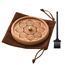 VntMQP hölzerne Lotus Räucherstäbchen Brenner Portable Set mit Räucherstäbchen Brenner Tasche und Reinigungsbürste handgefertigt für Home Decor, Meditation und Yoga (Buche)