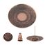 jwogngls 3 Stück Lotus Stick Räuchergefäß Weihrauchhalter Brenner Lotus Weihrauchbrenner 9 Loch Weihrauchbrenner Messing Lotus Halter Räucherstäbchen Halter, Lotus Weihrauchbrenner für Yoga Teehaus