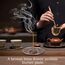 jwogngls 3 Stück Lotus Stick Räuchergefäß Weihrauchhalter Brenner Lotus Weihrauchbrenner 9 Loch Weihrauchbrenner Messing Lotus Halter Räucherstäbchen Halter, Lotus Weihrauchbrenner für Yoga Teehaus