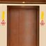 Divyakosh Holzbehänge, 5er-Set (Größe 38,1 cm), Jasminblüte mit MDF-Diya, Diwali-Dekorationsartikel für Heimdekoration, perfekter Artikel für Tempel/Pooja/Mandir/Wand/Türdekoration, Orange