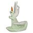 Lotus Backflow Incense Burner Waterfall Incense Holder with 10pcs Backflow Incense Cone for Home Office Bedroom Yoga Decor Gift Decorations Statue Ornaments (Lotus 2)