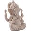 Yikko Ganesha Buddha Statue, Sandstein Elefant Statue Handgemachte Skulptur für Meditation Heimdekoration Geschenk Ornamente