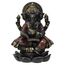 Pacific Giftware Ganesha Figur schwarz - Schreibt in Buch der Erkenntnis | Buddha Statue Deko
