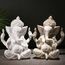 Fafaherr Ganesha-Elefantengott Figur, Elefanten-Hindu-Skulptur-Figuren Ganesha Buddha Handgefertigte Skulptur Indische Ganesha-Idol-Figur Aus Kunstharz Dekoration für Zuhause, Handwerk, Geschenke
