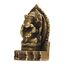ASHIRWAD Messing Lord Ganesha Idol Statue für Zuhause Hindu-Gott Ganpati Bappa Vinayaka Pital Metal Murti (Ganesh-40)