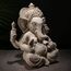 Fafaherr Ganesha-Elefantengott Figur, Elefanten-Hindu-Skulptur-Figuren Ganesha Buddha Handgefertigte Skulptur Indische Ganesha-Idol-Figur Aus Kunstharz Dekoration für Zuhause, Handwerk, Geschenke