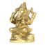 ASHIRWAD Messingstatue Lord Ganesha Idol für Zuhause Hindu-Gott Ganpati Bappa Vinayaka Murti (Ganesh-10)