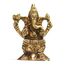 ASHIRWAD Messing Lord Ganesha Idol Statue für Zuhause Hindu-Gott Ganpati Bappa Vinayaka Pital Metal Murti (Ganesh-41)