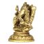 ASHIRWAD Messing Lord Ganesha Idol Statue für Zuhause Hindu-Gott Ganpati Bappa Vinayaka Murti (Ganesh-20)