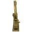 Design Toscano Elefantengott Lord Ganesha schwingt auf Einer Jhoola Hinduistische Statue, Polyresin, Antikes Gold, 25.5 cm