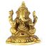 ASHIRWAD Messing Lord Ganesha Idol Statue für Zuhause Hindu-Gott Ganpati Bappa Vinayaka Murti (Ganesh-19)