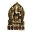 ASHIRWAD Messing Lord Ganesha Idol Statue für Zuhause Hindu-Gott Ganpati Bappa Vinayaka Pital Metal Murti (Ganesh-40)