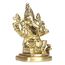 ASHIRWAD Messing Lord Ganesha Idol Statue für Zuhause Hindu-Gott Ganpati Bappa Vinayaka Murti AE000001-08 (Ganesh-08)