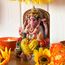 alikiki Ganesha-Statue, Hindu-Gott, indisches Idol, sitzender Lord Ganesha-Statue, Indien, Murti-Artikel, Ganpati, Heimbüro, Tempel, Mandir, Altar, Pooja, Geschenke, Diwali Puja Geschenke