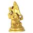 ASHIRWAD Messing Lord Ganesha Idol Statue für Zuhause Hindu-Gott Ganpati Bappa Vinayaka Murti (Ganesh-11)