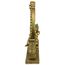 Design Toscano Elefantengott Lord Ganesha schwingt auf Einer Jhoola Hinduistische Statue, Polyresin, Antikes Gold, 25.5 cm