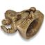 DakshCraft Mukut Ganesha Messingfigur