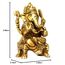 ASHIRWAD Messing Lord Ganesha Idol Statue für Zuhause Hindu-Gott Ganpati Bappa Vinayaka Pital Metal Murti (Ganesh-38)