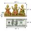 Hindu-Lakshmi Ganesha Saraswati Statue – Laxmi Ganesha Idol für Auto Armaturenbrett Dekor Zuhause Tempel Mandir Pooja Artikel indischer Puja Artikel Diwali Geschenk Meditation Yoga Altar Dekoration