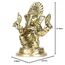 ASHIRWAD Ganesh-07 Ganesha-Idol-Statue aus Messing, für Zuhause, Hindu-Gott, Ganpati, Bappa, Vinayaka Murti, Ganesh-07