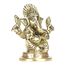 ASHIRWAD Ganesh-07 Ganesha-Idol-Statue aus Messing, für Zuhause, Hindu-Gott, Ganpati, Bappa, Vinayaka Murti, Ganesh-07
