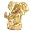 ASHIRWAD Messing Lord Ganesha Idol Statue für Zuhause Hindu-Gott Ganpati Bappa Vinayaka Murti (Ganesh-12)