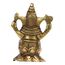 ASHIRWAD Messing Lord Ganesha Idol Statue für Zuhause Hindu-Gott Ganpati Bappa Vinayaka Pital Metal Murti (Ganesh-41)