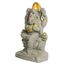 Tied Ribbons Eco Friendly Ganesha Idol for Ganesh Chaturthi Decoration Items Handmade Indian God Idol Lord Ganesh Statue Figurine for Home Decor Pooja Room - Ganpati Idol Clay for Visarjan